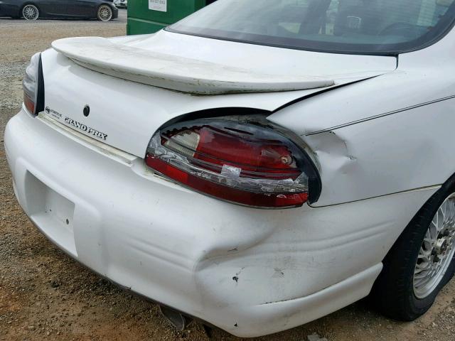 1G2WR5219XF258175 - 1999 PONTIAC GRAND PRIX 白色 照片 9
