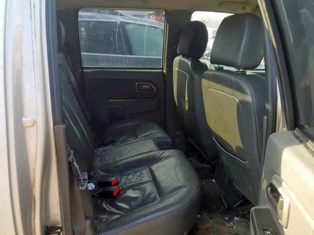 1GTDT136048179047 - 2004 GMC CANYON SILVER photo 6