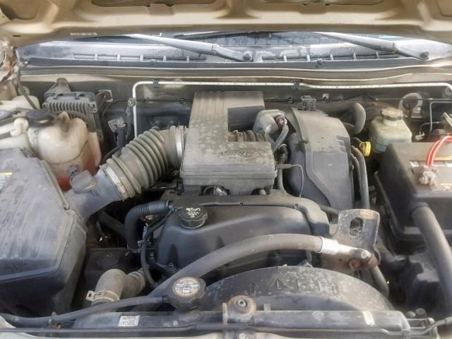 1GTDT136048179047 - 2004 GMC CANYON SILVER photo 7