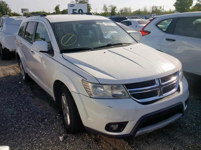 3D4PG1FG5BT561727 - 2011 DODGE JOURNEY MA WHITE photo 1