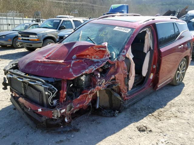 3GKALXEX8JL258821 - 2018 GMC TERRAIN DE MAROON photo 9