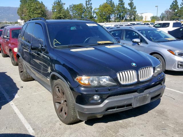 5UXFA93585LE82260 - 2005 BMW X5 4.8IS BLACK photo 1