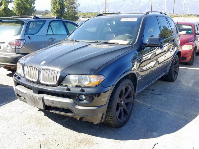 5UXFA93585LE82260 - 2005 BMW X5 4.8IS BLACK photo 2