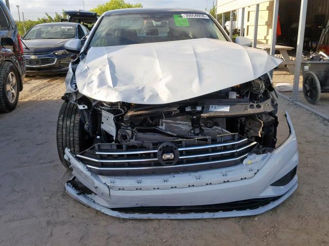 3VWE57BU0KM062401 - 2019 VOLKSWAGEN JETTA SEL WHITE photo 9