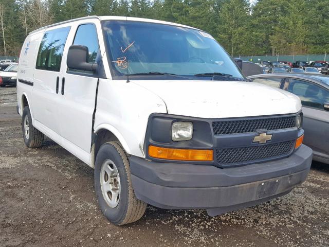 1GCFG15X471121460 - 2007 CHEVROLET EXPRESS G1 WHITE photo 1