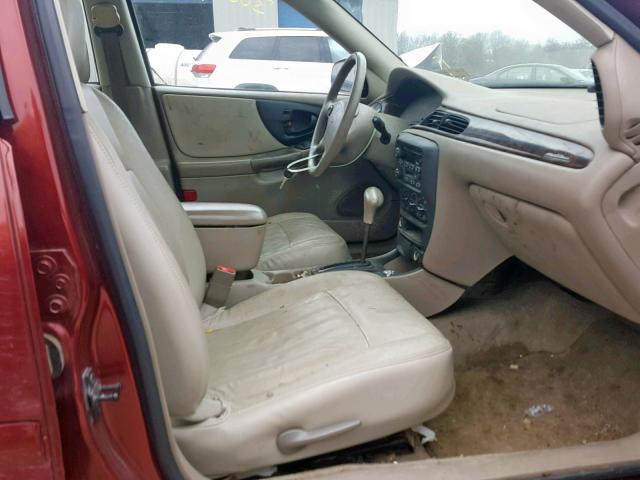 1G1NE52J43M549460 - 2003 CHEVROLET MALIBU LS 栗色 照片 5