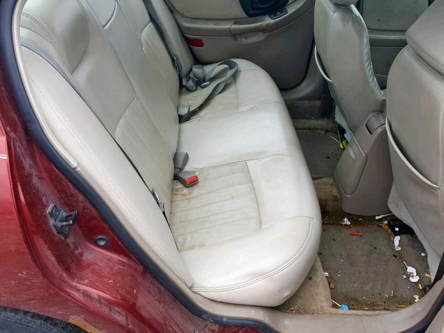 1G1NE52J43M549460 - 2003 CHEVROLET MALIBU LS 栗色 照片 6