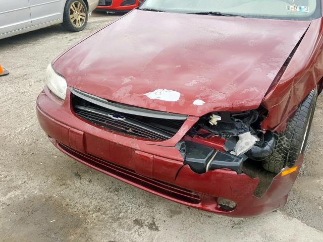 1G1NE52J43M549460 - 2003 CHEVROLET MALIBU LS 栗色 照片 9