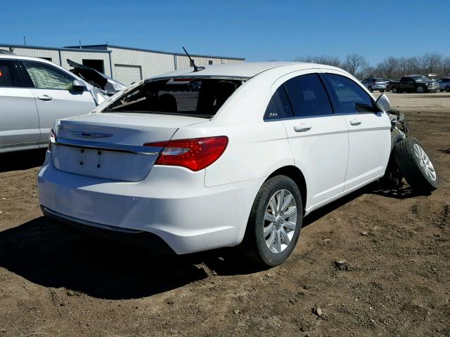 1C3BC1FB4BN549919 - 2011 CHRYSLER 200 TOURIN WHITE photo 4