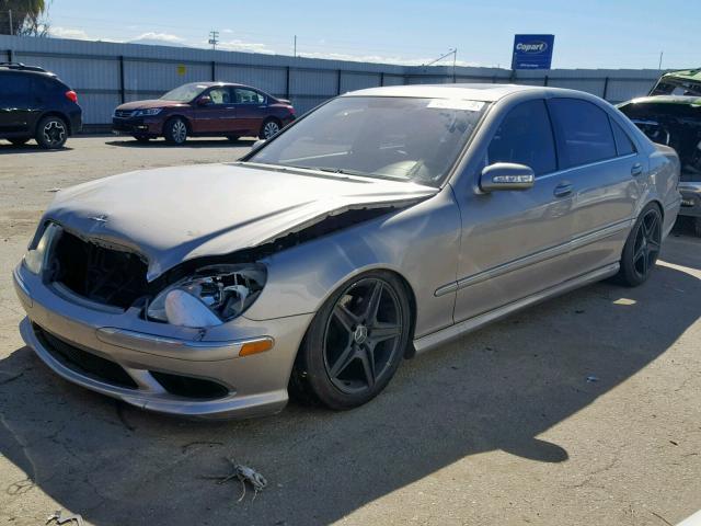 WDBNG75J83A367611 - 2003 MERCEDES-BENZ S 500 SILVER photo 2