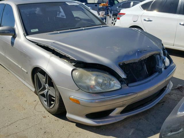 WDBNG75J83A367611 - 2003 MERCEDES-BENZ S 500 SILVER photo 9