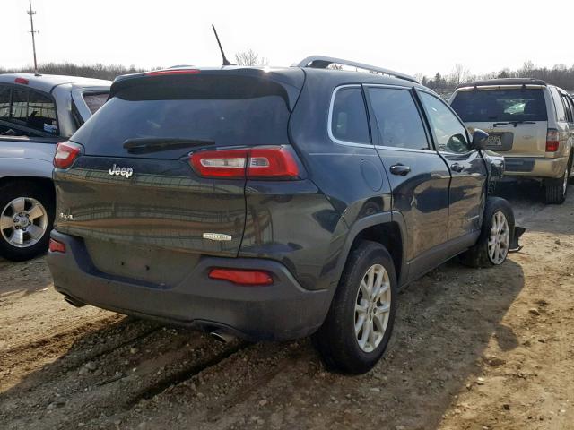 1C4PJMCS7EW269469 - 2014 JEEP CHEROKEE L BLACK photo 4