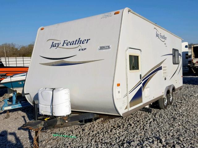 1UJBJ0BK9A1J30262 - 2010 JAYCO JAFEATHER WHITE photo 2