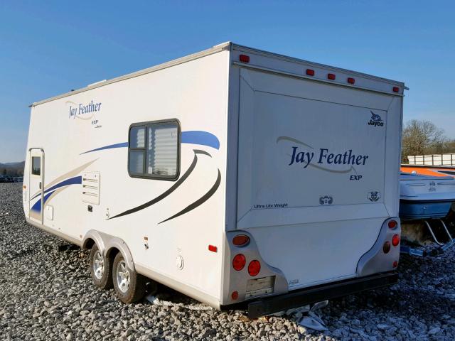 1UJBJ0BK9A1J30262 - 2010 JAYCO JAFEATHER WHITE photo 3