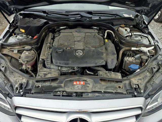 WDDHF5KBXFB120422 - 2015 MERCEDES-BENZ E 350 SILVER photo 7