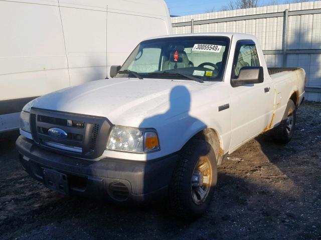 1FTYR10D78PA69045 - 2008 FORD RANGER WHITE photo 2