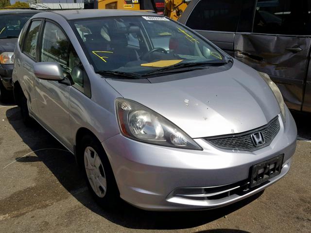 JHMGE8H33CS004483 - 2012 HONDA FIT SILVER photo 1