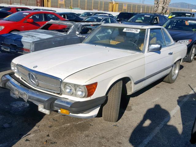 00010704412000931 - 1972 MERCEDES-BENZ 450SL WHITE photo 2