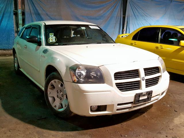 2D4FV47T46H157086 - 2006 DODGE MAGNUM SE CREAM photo 1