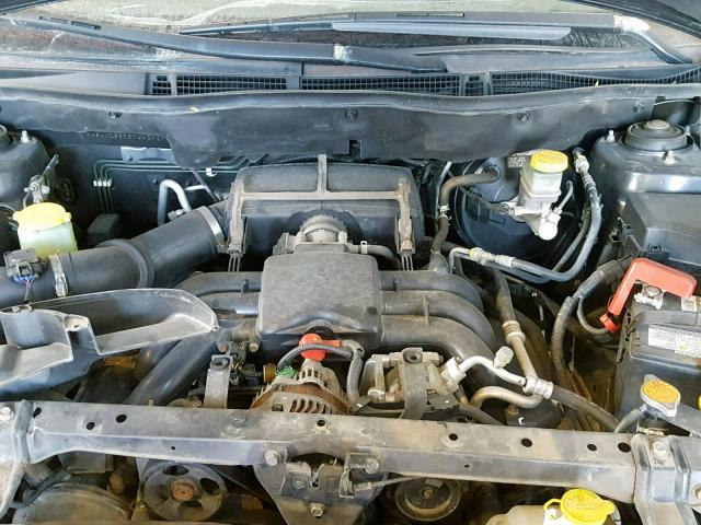 4S4WX85D574409299 - 2007 SUBARU B9 TRIBECA GRAY photo 7