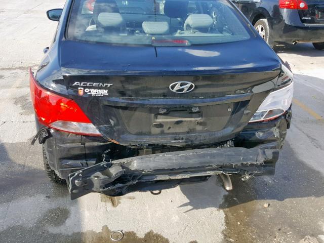 KMHCT4AEXHU348071 - 2017 HYUNDAI ACCENT SE CHARCOAL photo 9