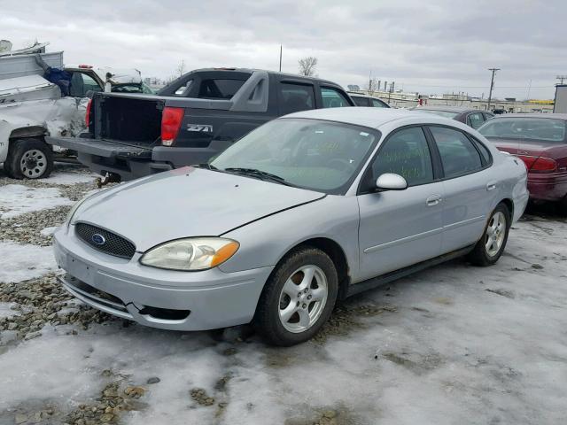 1FAFP55UX4G123791 - 2004 FORD TAURUS SES GRAY photo 2