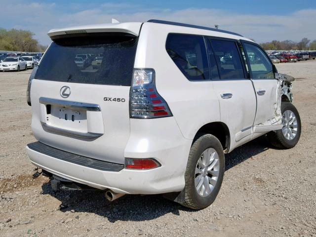 JTJBM7FX7J5192822 - 2018 LEXUS GX WHITE photo 4