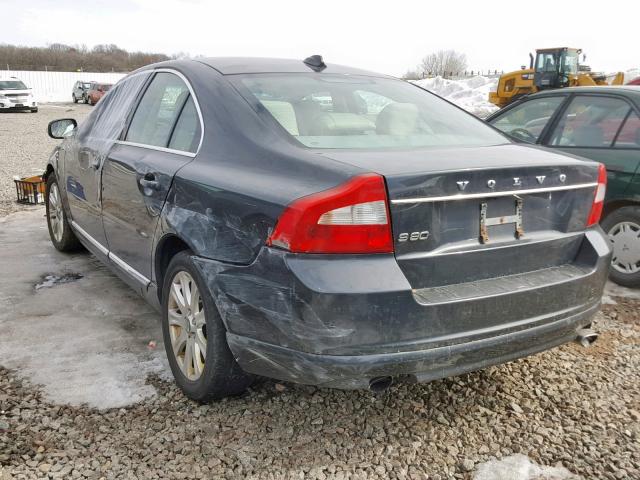 YV1940AS5B1149829 - 2011 VOLVO S80 3.2 BLUE photo 3