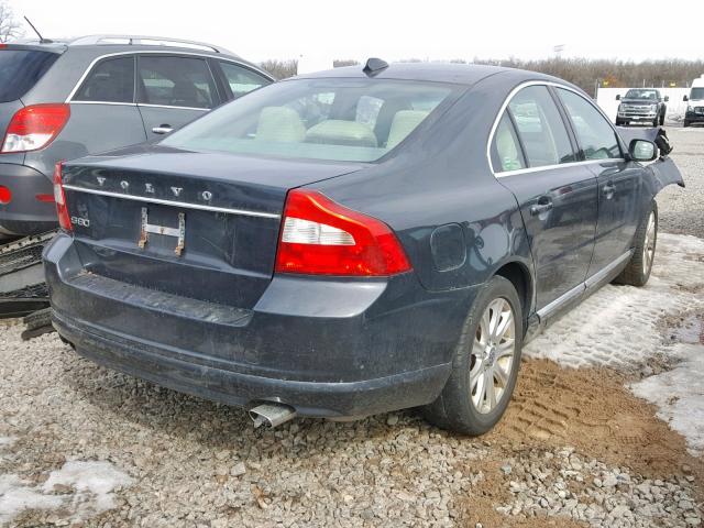 YV1940AS5B1149829 - 2011 VOLVO S80 3.2 BLUE photo 4