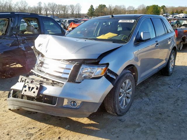 2FMDK38C07BB46821 - 2007 FORD EDGE SEL GRAY photo 2