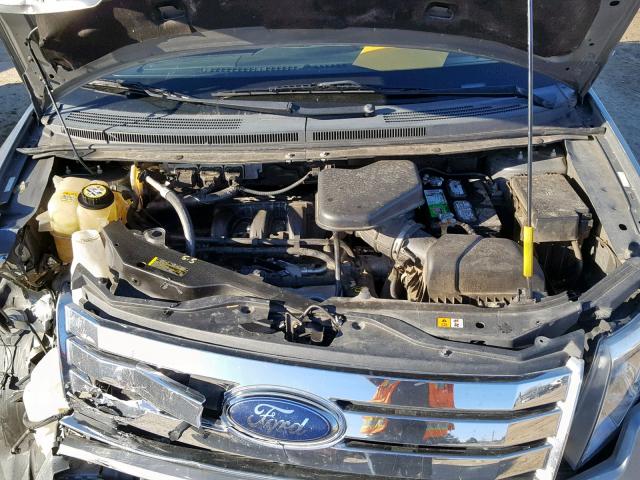 2FMDK38C07BB46821 - 2007 FORD EDGE SEL GRAY photo 7