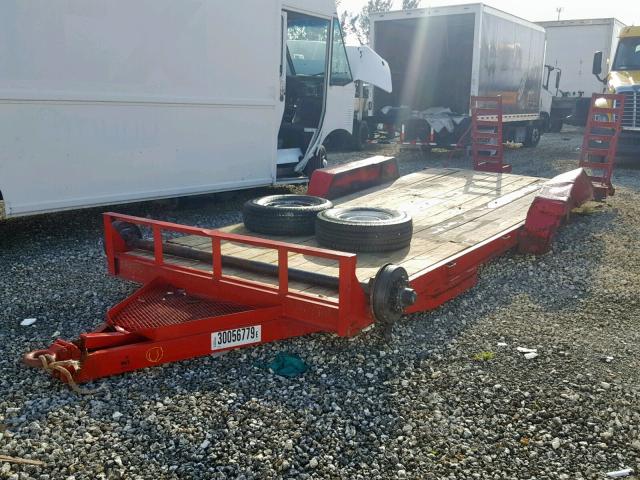 BT00276 - 2000 TILT TRAILER RED photo 2