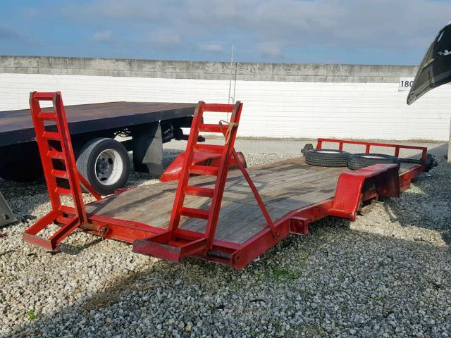 BT00276 - 2000 TILT TRAILER RED photo 4