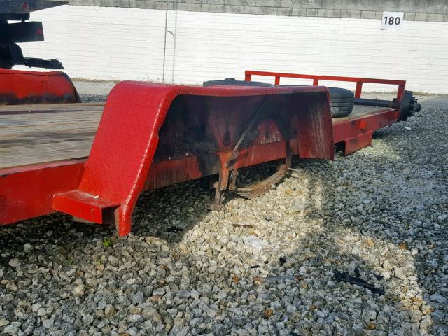 BT00276 - 2000 TILT TRAILER RED photo 5