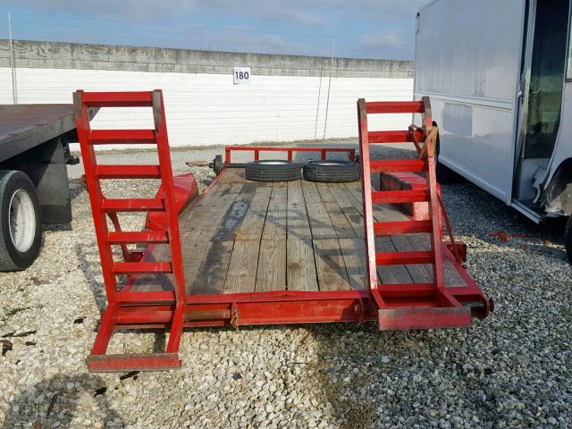 BT00276 - 2000 TILT TRAILER RED photo 6