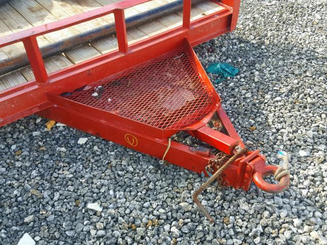 BT00276 - 2000 TILT TRAILER RED photo 7