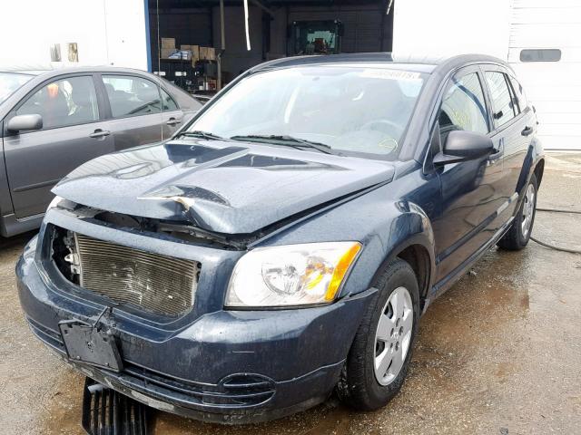 1B3HB28B08D535947 - 2008 DODGE CALIBER BLUE photo 2