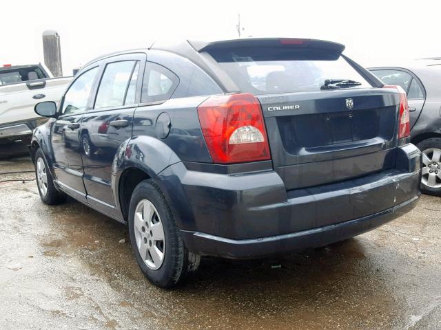 1B3HB28B08D535947 - 2008 DODGE CALIBER BLUE photo 3