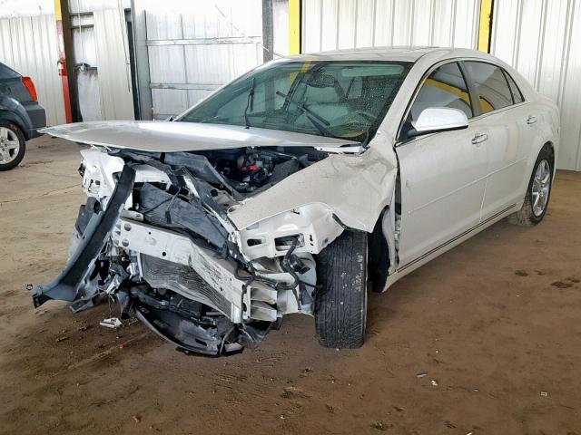 1G1ZD5E0XCF310863 - 2012 CHEVROLET MALIBU 2LT WHITE photo 2