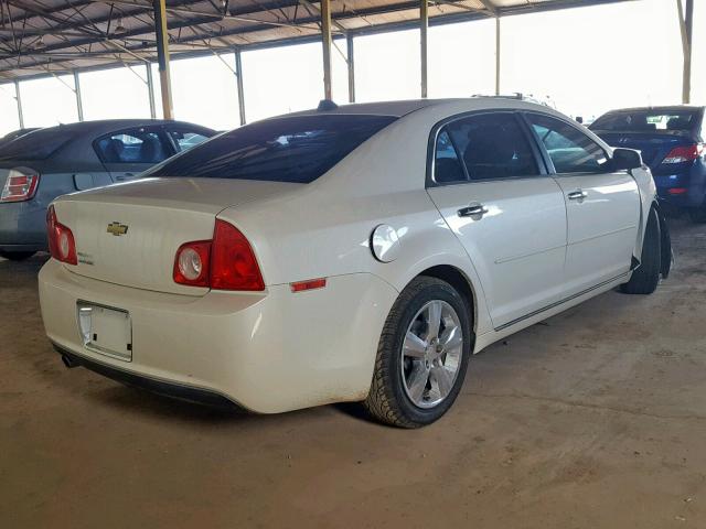 1G1ZD5E0XCF310863 - 2012 CHEVROLET MALIBU 2LT WHITE photo 4