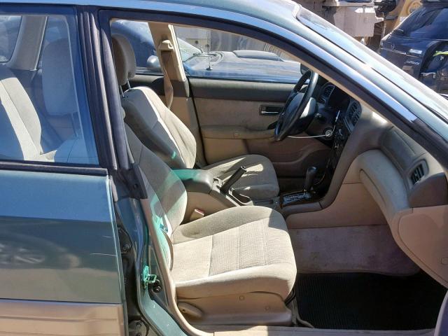 4S3BH675XY7615843 - 2000 SUBARU LEGACY OUT GREEN photo 5