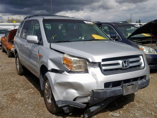 5FNYF18288B014660 - 2008 HONDA PILOT VP SILVER photo 1