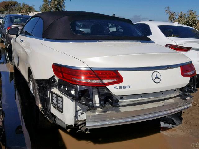 WDDXK8CB8HA026135 - 2017 MERCEDES-BENZ S 550 WHITE photo 4