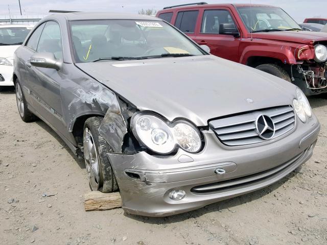 WDBTJ65J15F139443 - 2005 MERCEDES-BENZ CLK 320C GRAY photo 1