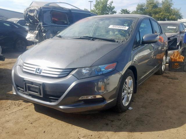 JHMZE2H71AS007629 - 2010 HONDA INSIGHT EX GRAY photo 2