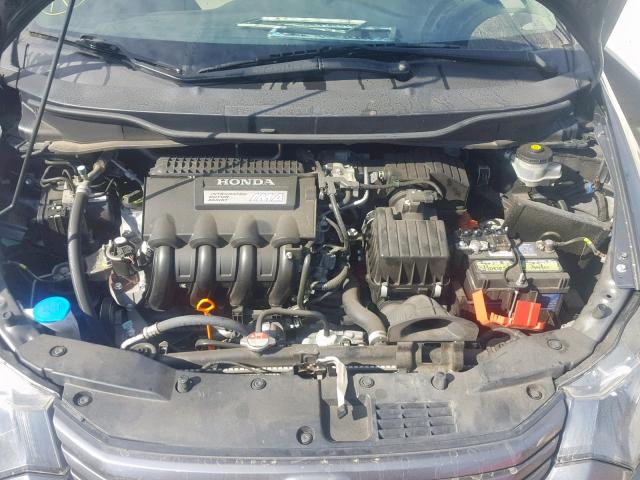 JHMZE2H71AS007629 - 2010 HONDA INSIGHT EX GRAY photo 7