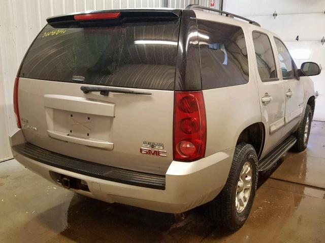 1GKFK130X7J333143 - 2007 GMC YUKON TAN photo 4