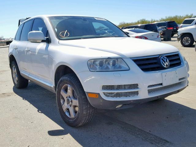 WVGZG77L96D028582 - 2006 VOLKSWAGEN TOUAREG 3. WHITE photo 1