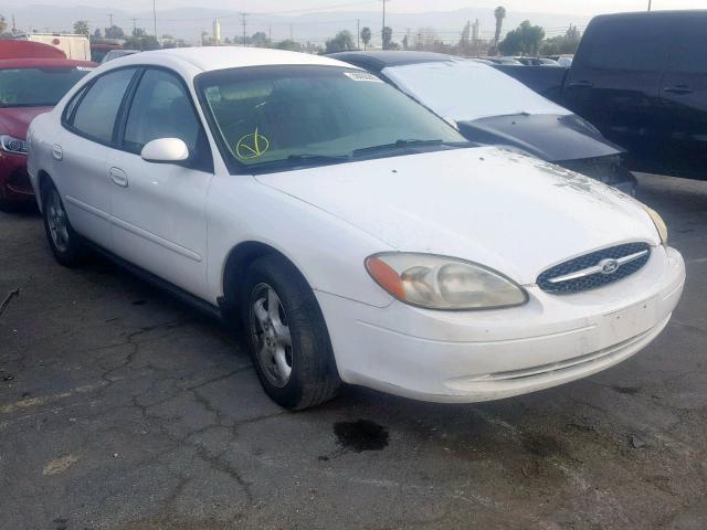 1FAFP55U41A109416 - 2001 FORD TAURUS SES WHITE photo 1