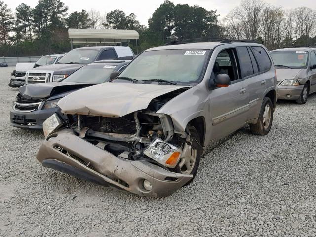 1GKDS13S222106475 - 2002 GMC ENVOY BEIGE photo 2